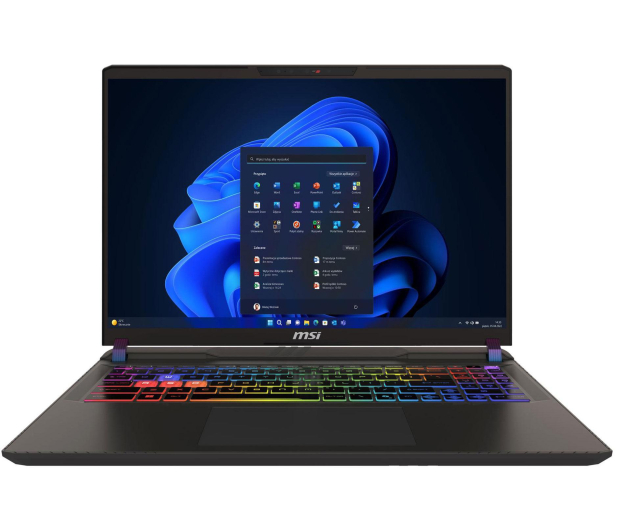 MSI Vector 16 HX Ultra 9-275HX/16GB/1TB/Win11 RTX5080 - 1336891 - zdjęcie